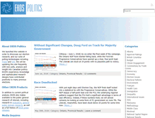 Tablet Screenshot of ekospolitics.com